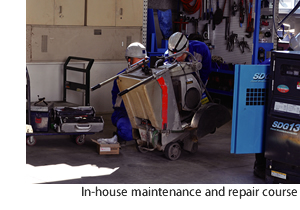 In-house maintenance and repair course 